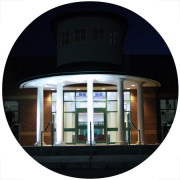 Providing Exterior Lighting both Functional and Decorative at the Ware County High School Georgia